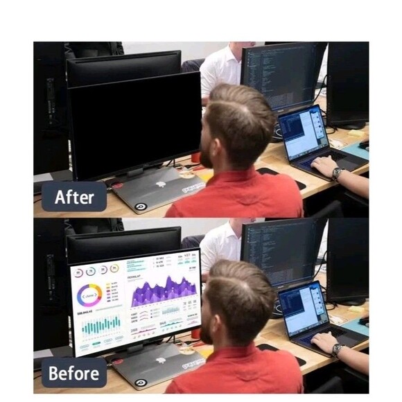 28" Upgrade Removable Computer Privacy Screen Filter For For Frameless... - Picture 4 of 11